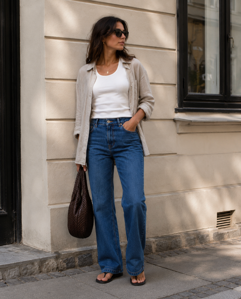 Trine Jeans - Denim Stone Wash