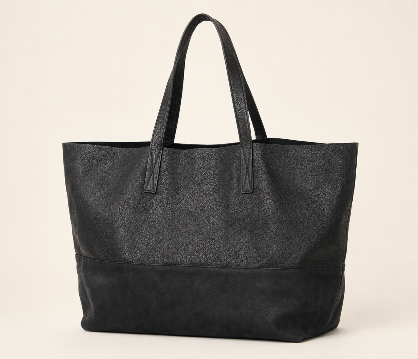 Liv Leather Tote – çantë lëkure Orchid me stil skandinav