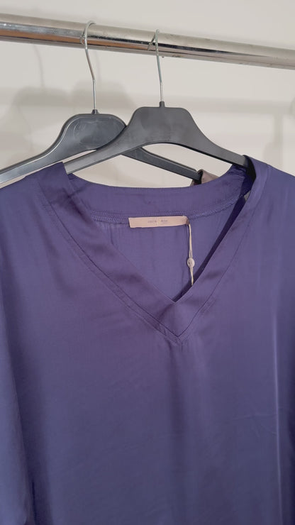 Mille S/S Blouse - Navy