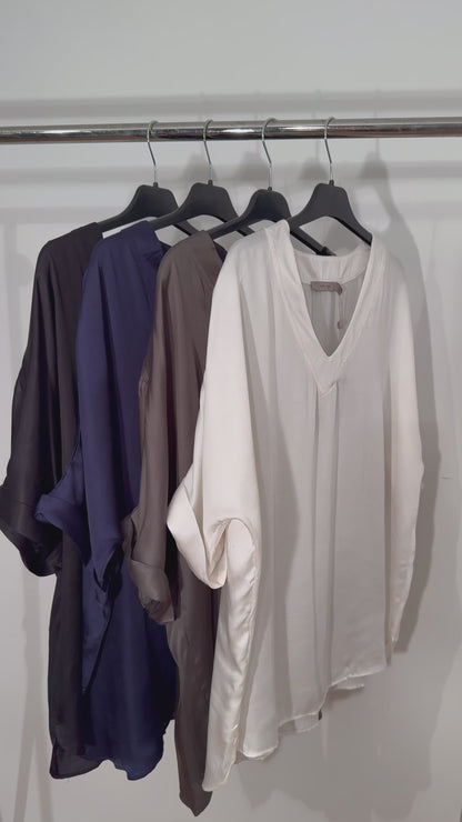 Mille S/S Blouse - Deep Green