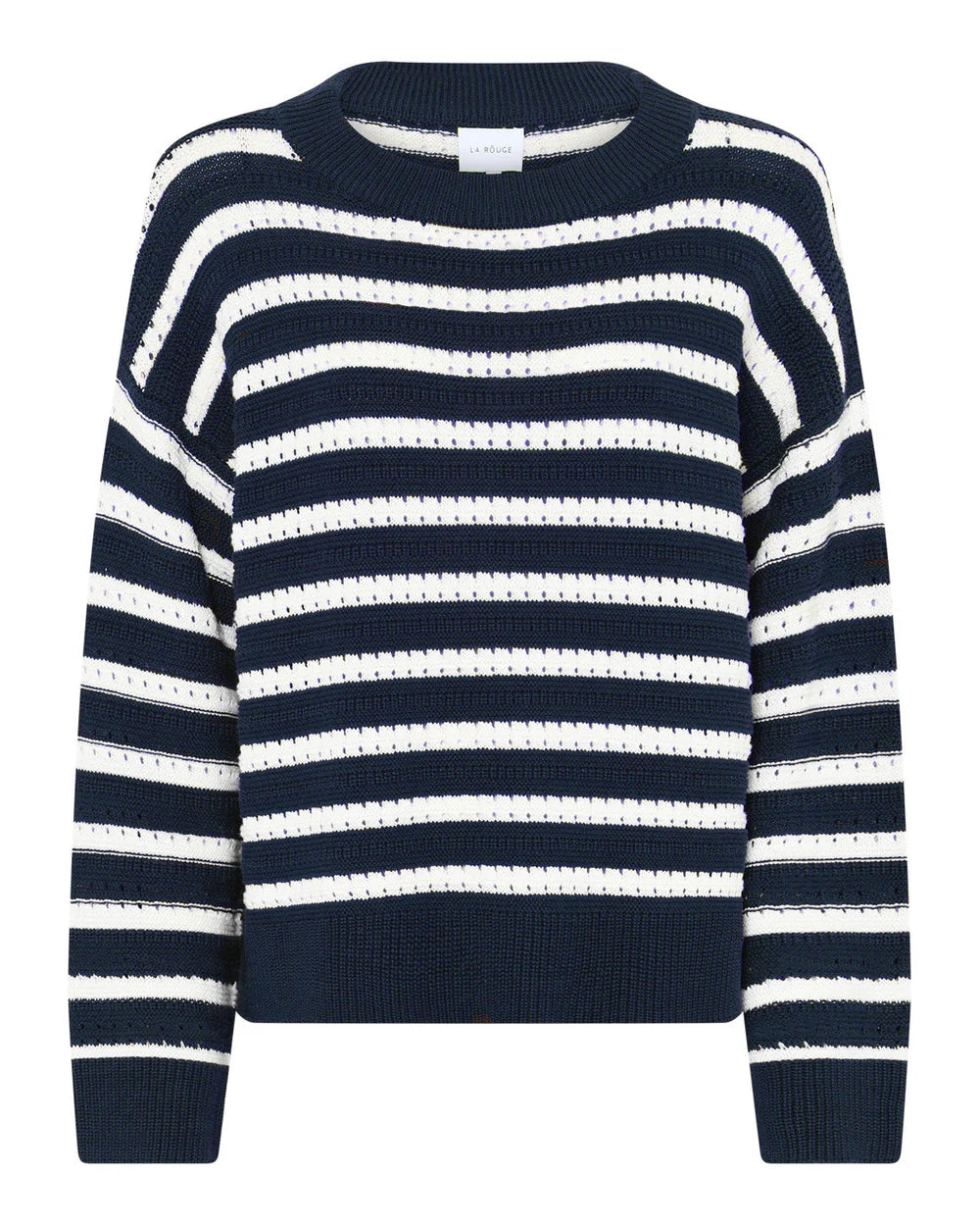 Rosalie Navy / White striped